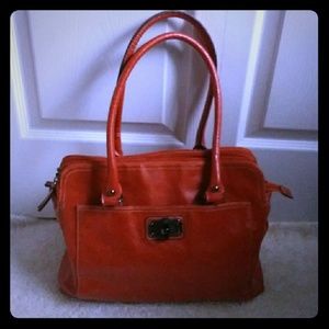 Sizzling Summer Orange Shoulder Bag